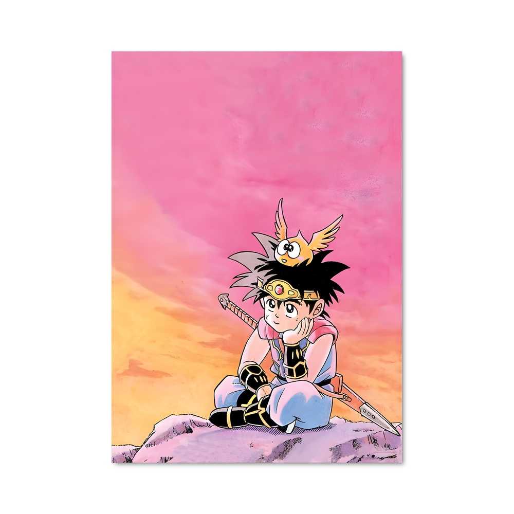 Poster Dragon quest RPG